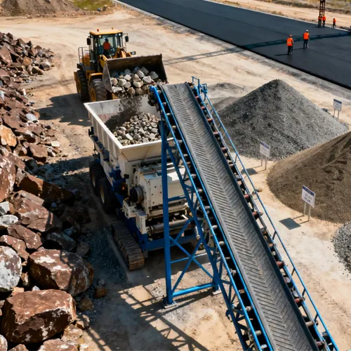 From Rock to Road: How Crushers Create P
