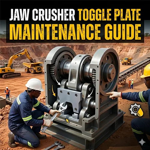 Jaw Crusher Toggle Plate 